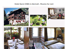 Tablet Screenshot of hotelcimazermatt.ch